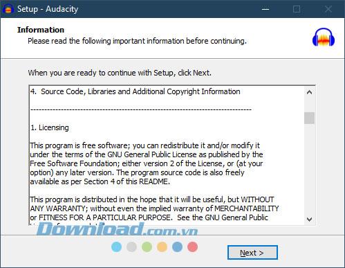 Laden Sie die Audacity-Software herunter und installieren Sie sie auf Ihrem Computer