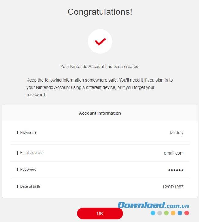 How to sign up for a Nintendo account