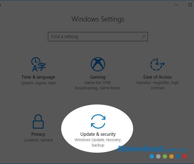 How to turn on location on Windows 10 to find a missing device