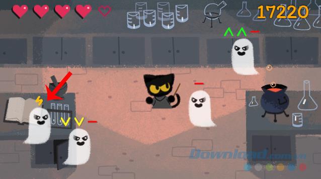 Play Halloween games directly on Google