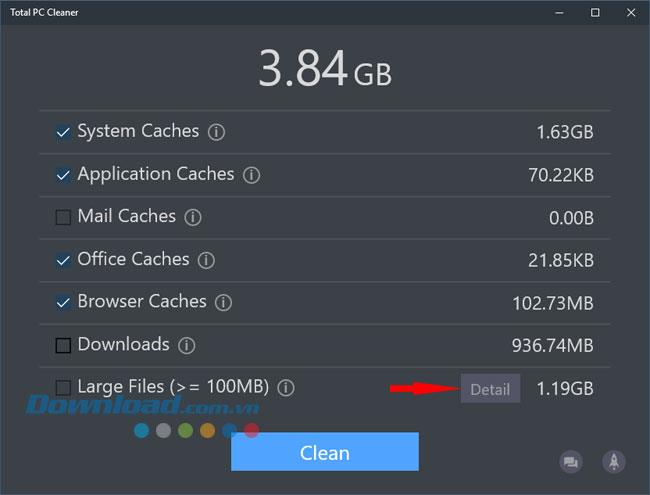 Clear PC junk and optimize Windows 10 simply with Total PC Cleaner