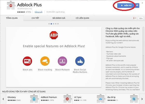 Anweisungen zur Installation von Adblock Plus zum Blockieren von Anzeigen in Browsern