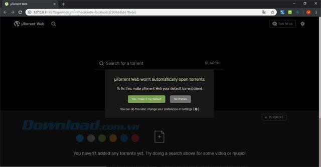 How to use uTorrent web version to download Torrent files