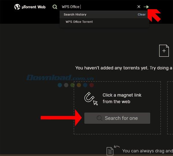 How to use uTorrent web version to download Torrent files