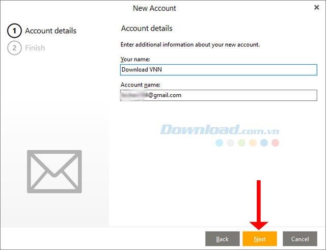 Instruksi untuk mengatur dan mengatur email pada Klien em