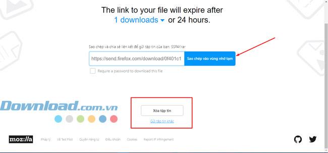 إرسال Firefox: إرسال ملفات فائقة السرعة سعة 1 غيغابايت عبر الإنترنت بدون حساب