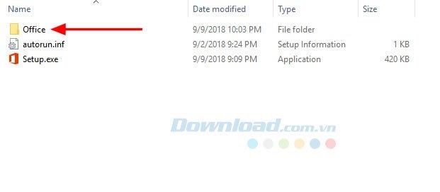 Instructions for downloading and installing Microsoft Office 2019 Offline
