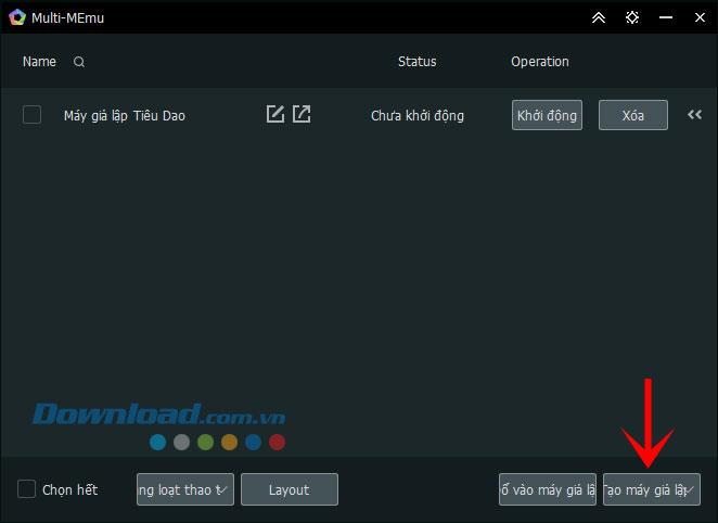 Petunjuk untuk membuka banyak jendela sekaligus di emulator MEmu