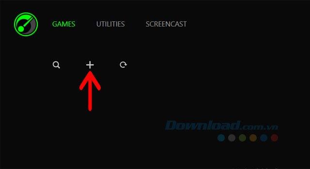 Instructions on how to add games to Razer Game Booster