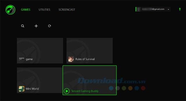 Instructions on how to add games to Razer Game Booster