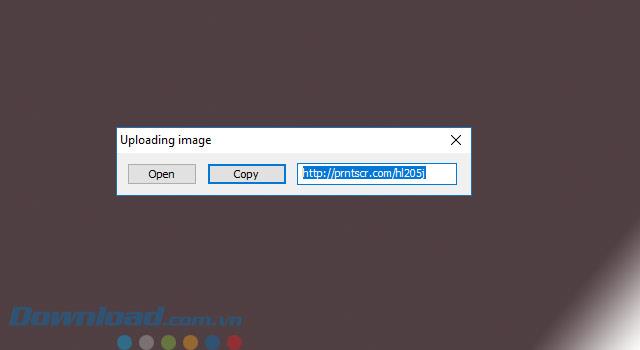 Instructions for using LightShot photography software on the computer