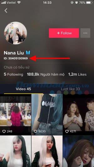 คำแนะนำในการค้นหาผู้ใช้บน Tik Tok ด้วย ID