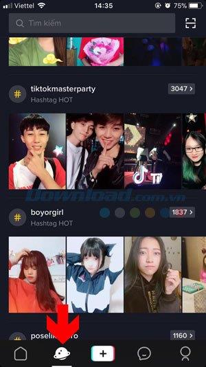 Instructions for finding users on Tik Tok by ID