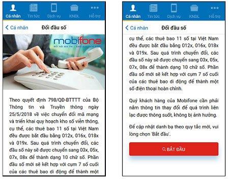 How to transfer 11-digit sims to 10 digits on the Viettel, Vinaphone and Mobifone network App