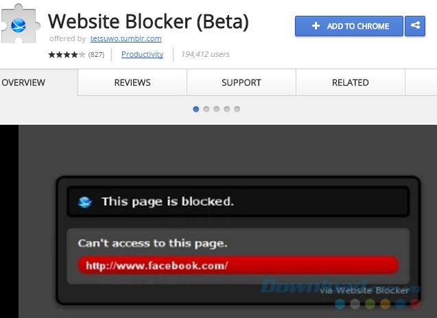 4 ways to block website access on Chrome