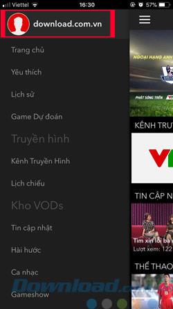 Anweisungen zum Ansehen von VTV Play auf iPhone und Android-Handys