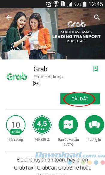كيفية استخدام GrabBike ، Grab لاستدعاء دراجة نارية
