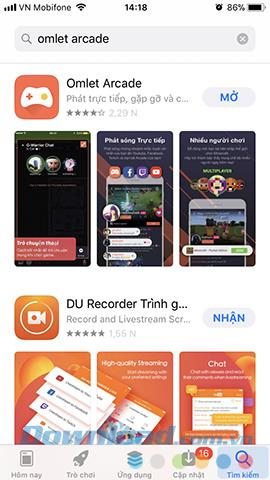 How to use Omlet Arcade to stream games on iPhone