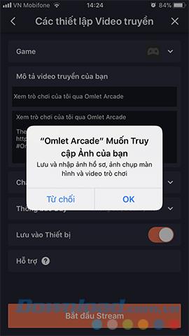 How to use Omlet Arcade to stream games on iPhone