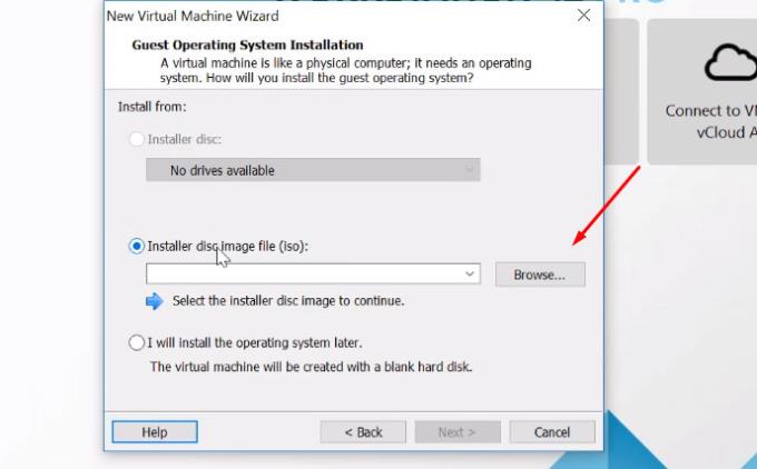 Instructions on how to install and run Windows 7 on a VMware virtual machine