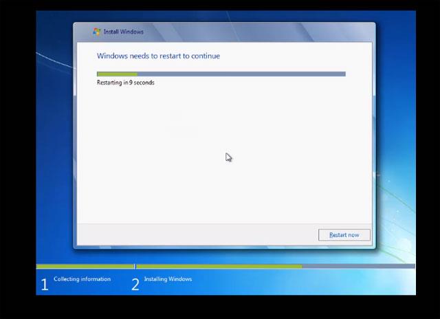 Instructions on how to install and run Windows 7 on a VMware virtual machine