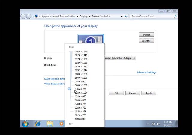 Instructions on how to install and run Windows 7 on a VMware virtual machine