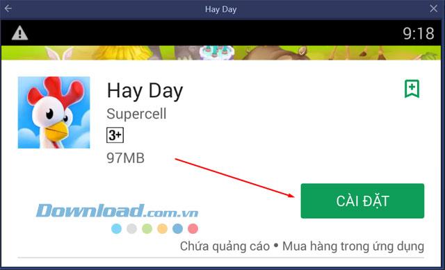 How to install the game Hay Day on the computer