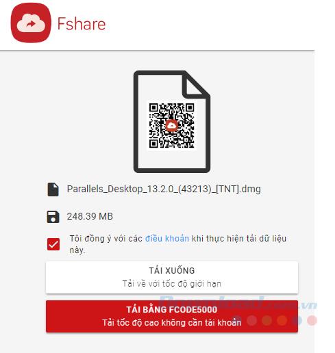 Cara membuang waktu tunggu 30 detik saat mengunduh file di Fshare.vn