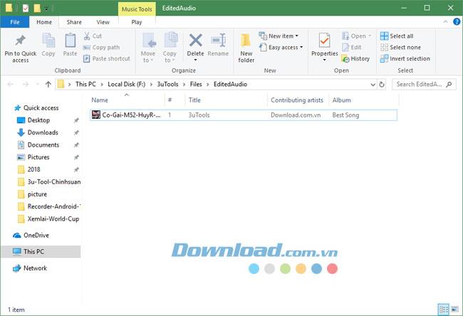 Bagaimana cara mengedit informasi file musik dengan 3uTools