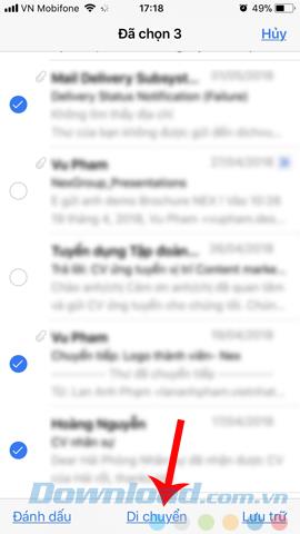 So löschen Sie Google Mail-Nachrichten auf dem Telefon