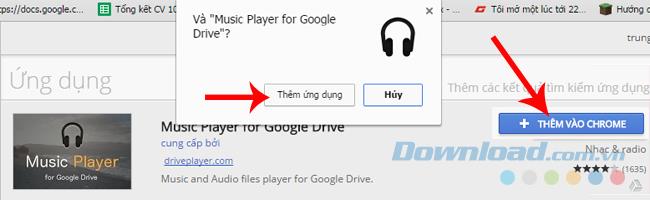 Create playlists in Google Drive