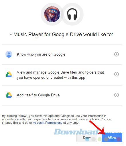 Create playlists in Google Drive