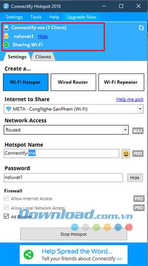 Review Connectify Hotspot: Easily create Wi-Fi access points on Windows