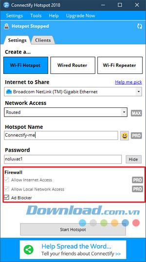 Review Connectify Hotspot: Easily create Wi-Fi access points on Windows