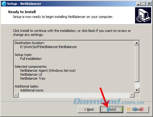 Batasi bandwidth OneDrive oleh NetBalancer