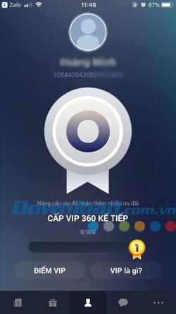 VIP 360-Anwendung, das Online-Kundensupportportal für VNG-Spieler