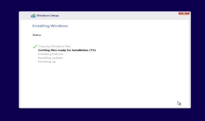 Anweisungen zum Installieren von Windows 10 mit USB erstellen Sie Installationsdateien von Windows 10 ISO