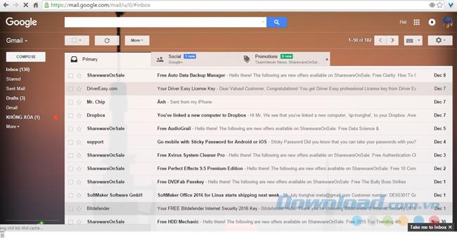 So wechseln Sie Google Mail-Konten direkt in der Adressleiste