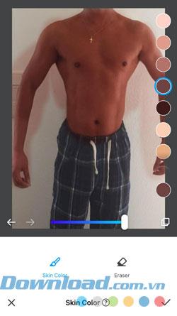 Edit the body with the Manly application to live virtual with friends