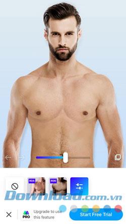 Edit the body with the Manly application to live virtual with friends