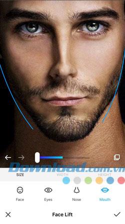 Edit the body with the Manly application to live virtual with friends