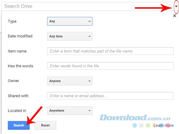 The best way to search on Google Drive