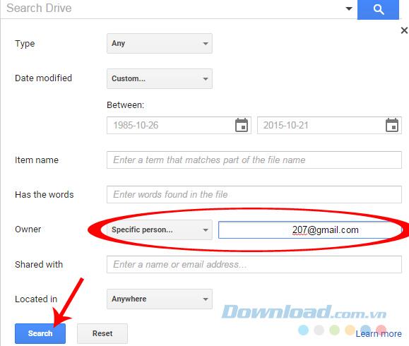 The best way to search on Google Drive