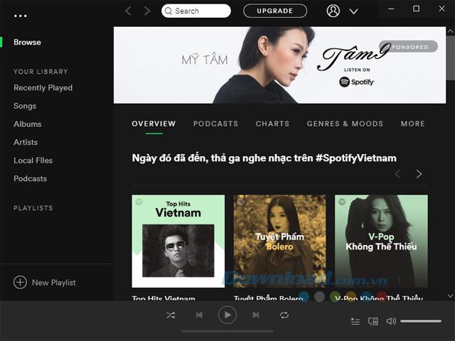 Buku pegangan Spotify di PC: Cara mengunduh, menginstal, dan mendaftarkan akun