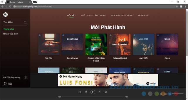 Manuel Spotify sur PC: comment télécharger, installer et enregistrer un compte