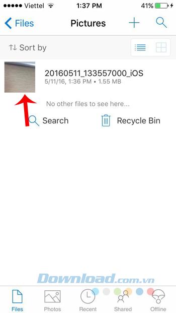 How to use OneDrive storage on iPhone?