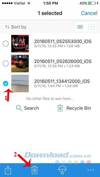 How to use OneDrive storage on iPhone?