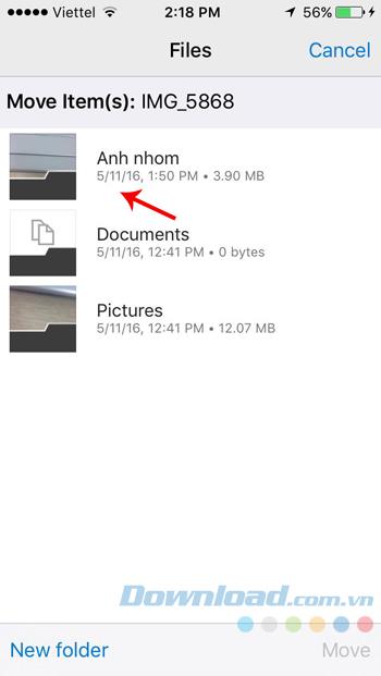 How to use OneDrive storage on iPhone?