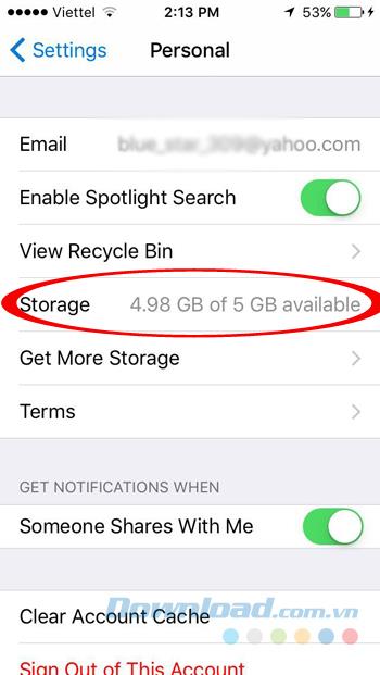 How to use OneDrive storage on iPhone?