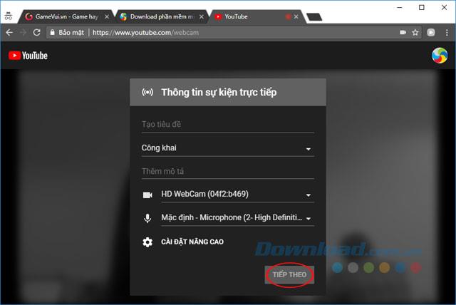 How to stream YouTube directly from a web browser
